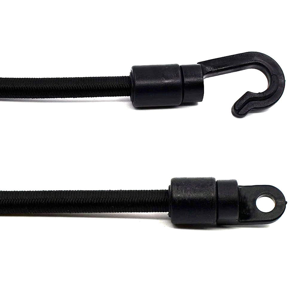 Boat Fishing Rod Tamer Holder Portable Elastic Rope Hook Fixing Buckle Set Adjustable Canoe Kayak Marine Accessories