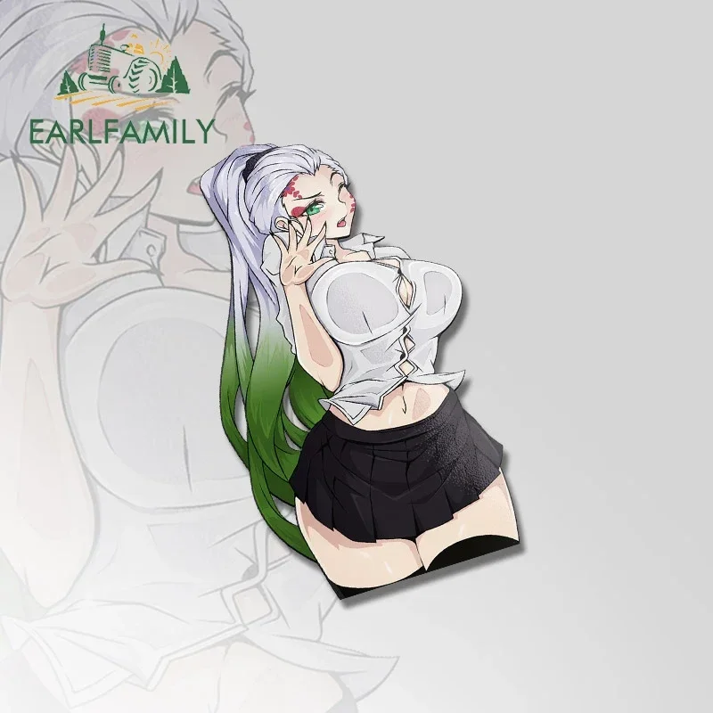

EARLFAMILY 13 см X 7,6 см Daki Waifu сексуальные автомобильные наклейки солнцезащитный крем окклюзия наклейки на царапины окна виниловая защита двери автомобиля