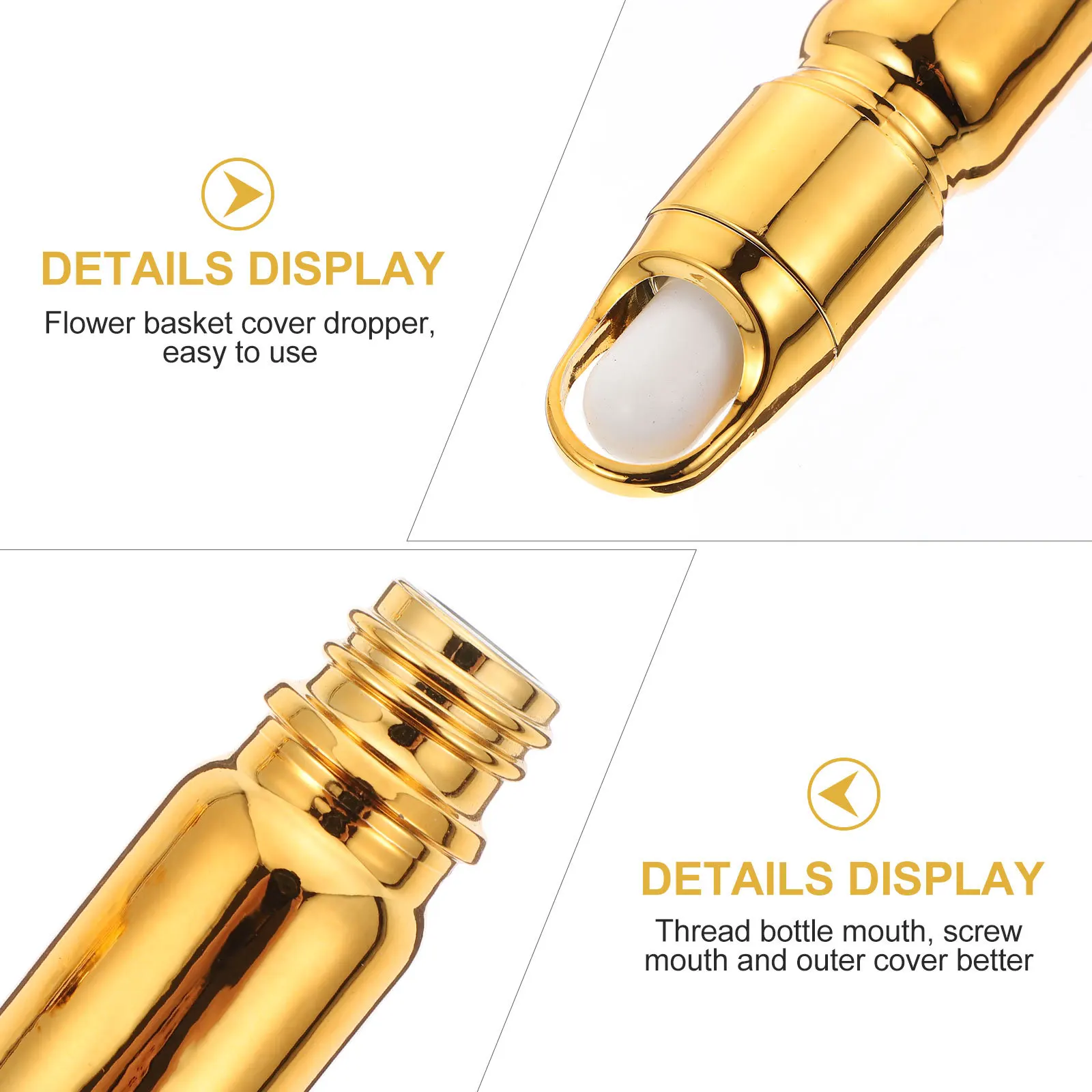 

10 шт., высококачественные бутылки с эфирным маслом, портативные дорожные стеклянные бутылки для хранения, многоцелевые, многоразовые, легкая упаковка, герметичные винты