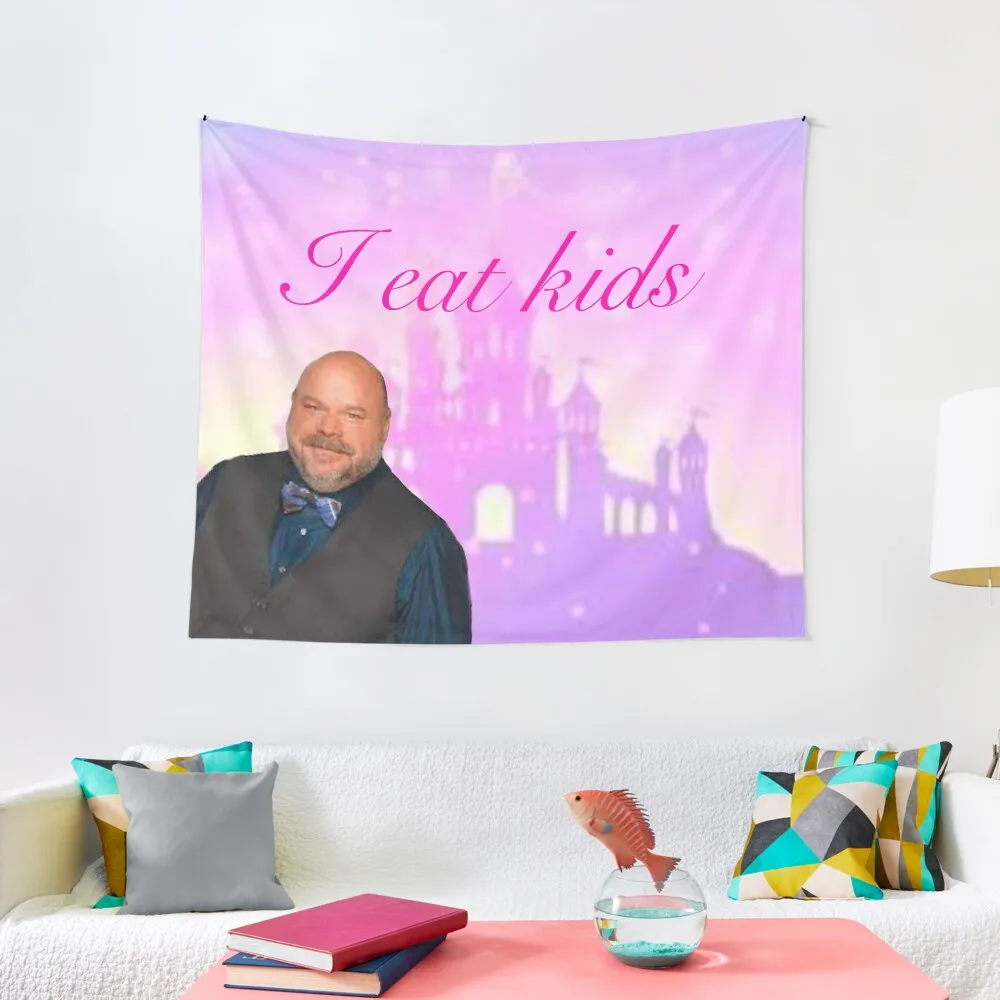 

Bertram, I eat kids Tapestry Decoration Aesthetic Wallpaper Room Decorating Aesthetic Tapestry
