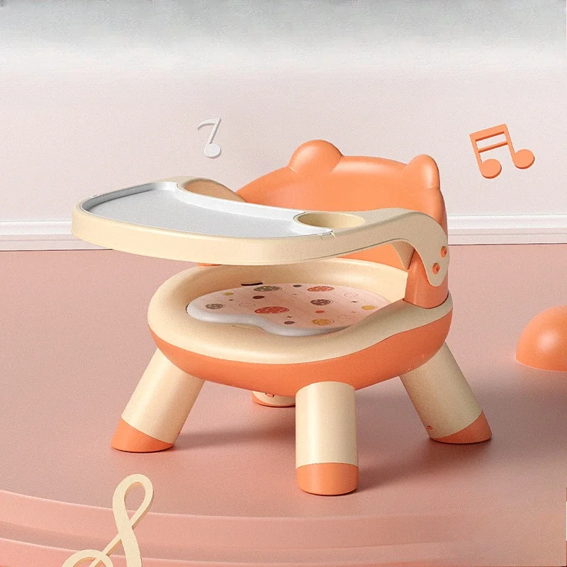 Kindereetkamerstoel Multifunctionele Home Baby Ligstoel Korte modellen van handige eetkamerstoelen Leuke cartoonkrukken