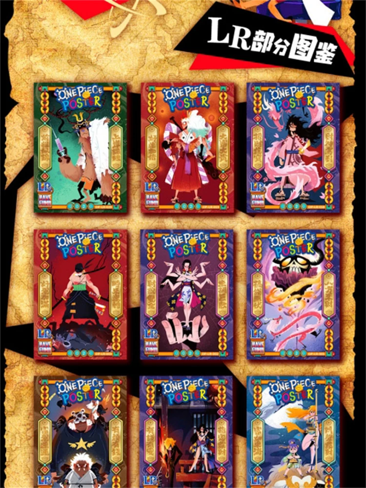 One Piece Anime Sammelkarten Booster Box Kollektion Mehrere Serien Luffy Zoro Seltene Folien-Hologramm-Karten, TCG CCG Sammlerstücke – Detail 11