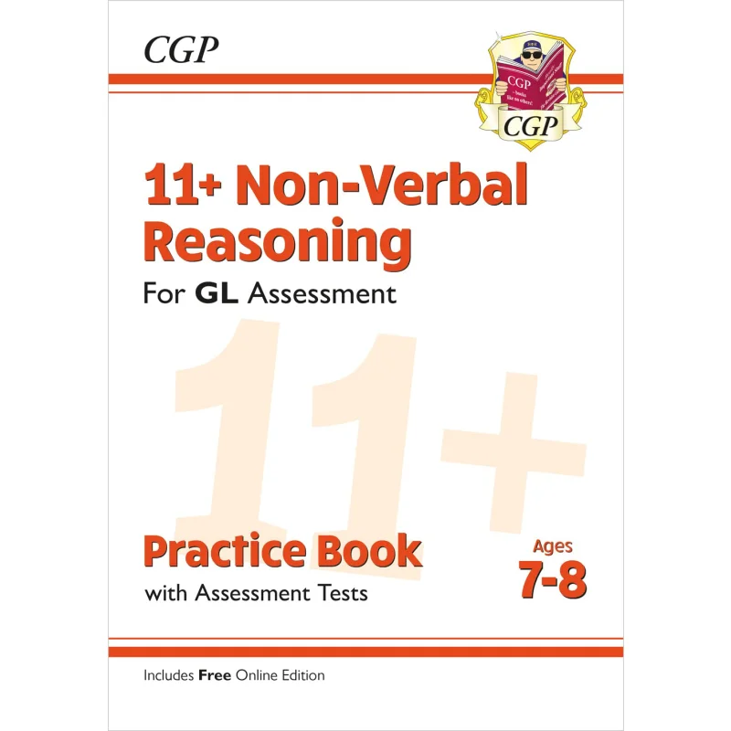 

11 GL NonVerbal Reasoning Practice Book Assessment Tests Ages 78 With Online Edition CGP Books 9781789081602
