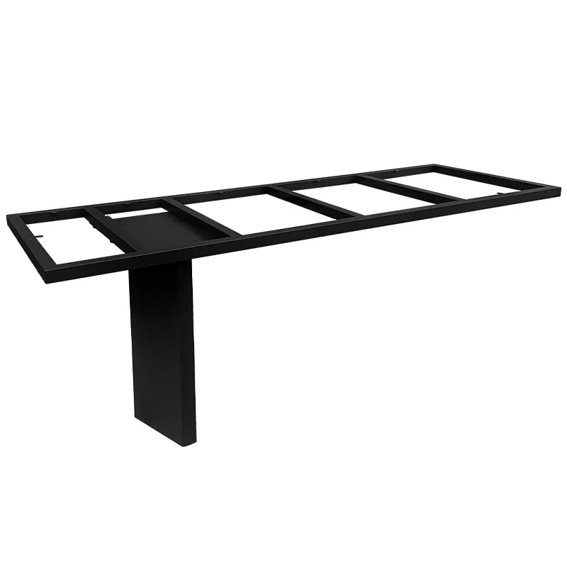 Wrought iron bar table foot bracket rock slab dining table legs island table support frame metal foot customiza