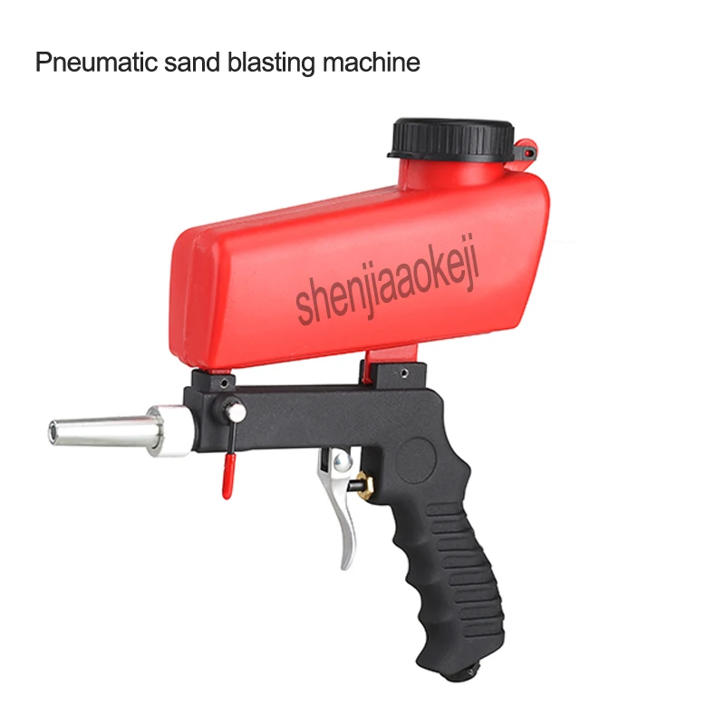 New anti-rust sand blasting device WM-7345 Pneumatic sand blasting machine Can spray 120-200 mesh emery