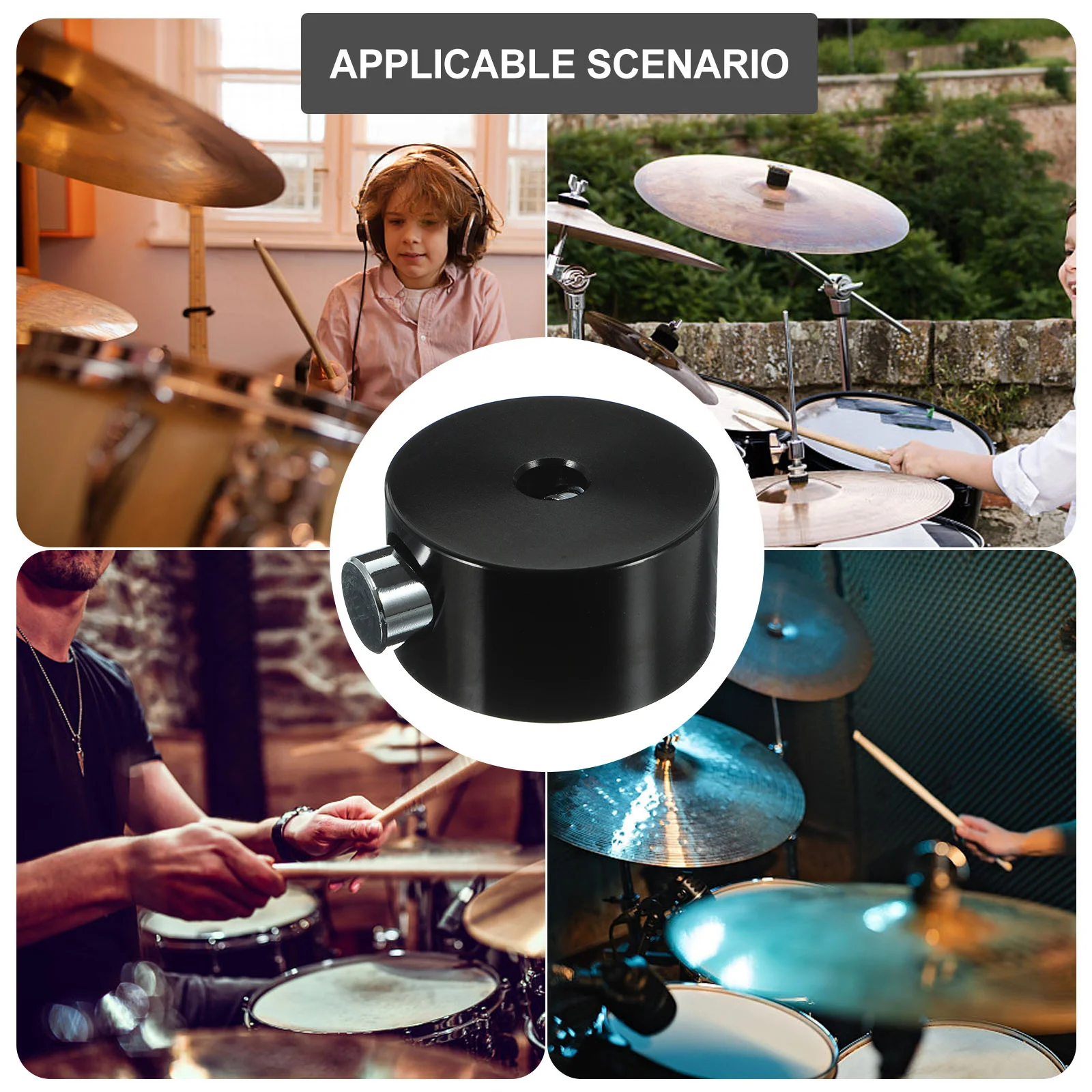 الإفراج السريع الصنج الجوز طبل قرع الأجهزة استبدال الجناح الجوز ل الصنج حامل المخمدات طبل الملحقات #5