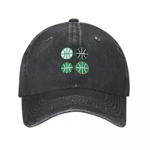 Boston Basketball Celtics Baseballmütze, Streetwear Damen Elegant, Militärhut Vater 6 Hauptverkäufe Celta Cap - №4