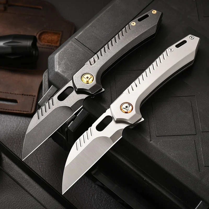 

Magic Symbol D2 Steel Mini Knife, multi-functional folding knife, convenient to carry around, pocket knife, sharp blade, fruit