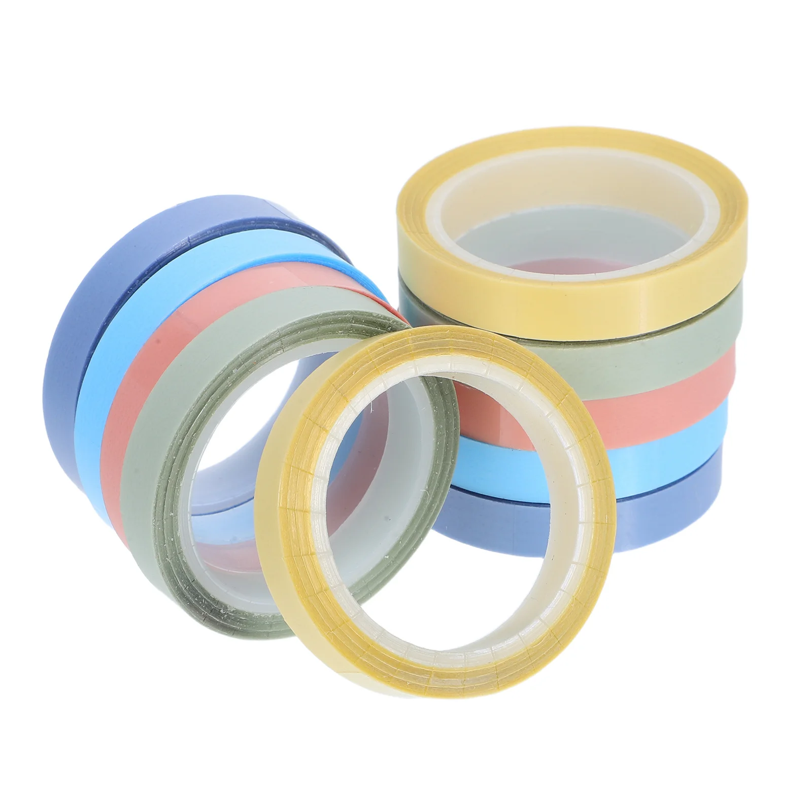 Transparentes, beschreibbares Klebeband, 10 Rollen, abnehmbarer Textmarker, transparent, selbstklebend, für Schule, Büro, Anmerkungen, Indexregisterkarten