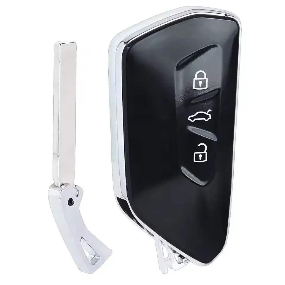 KEYECU Ersatz-Smartkey-Gehäuse mit 3 Tasten für Volkswagen MQB Golf 8 ID3 ID4 ID6 für KD HZ25 ZA25 ZB25 – Detail 2