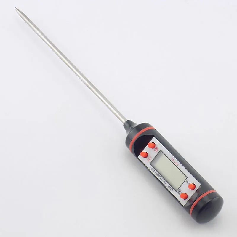 Digital LCD Meat Thermometer Cooking Food home indoor Kitchen BBQ Probe Water Milk Oil Liquid Oven test Thermometer Digital