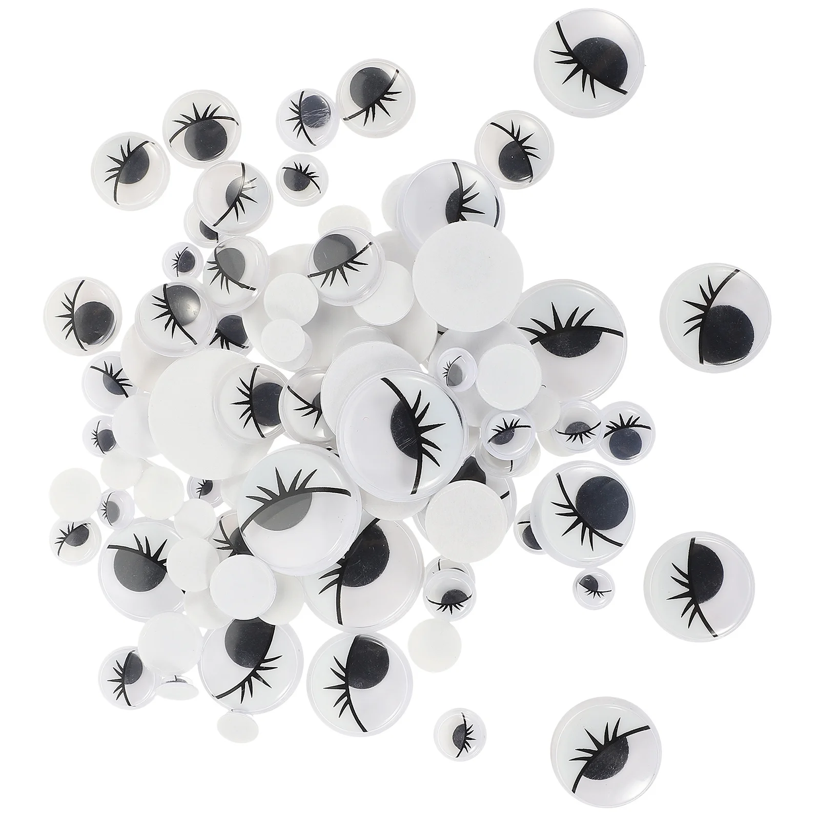 

200Pcs Animal Eye Stickers Simulation Eyeballs for Puppet Making Birthday Party Favors Decorations Wiggling Eyes
