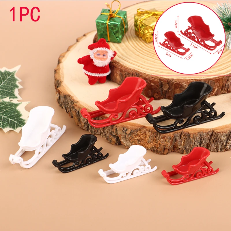 1PC Decorazioni per le vacanze di Natale Babbo Natale Neve Ornamenti per auto Accessori fai da te Ornamento