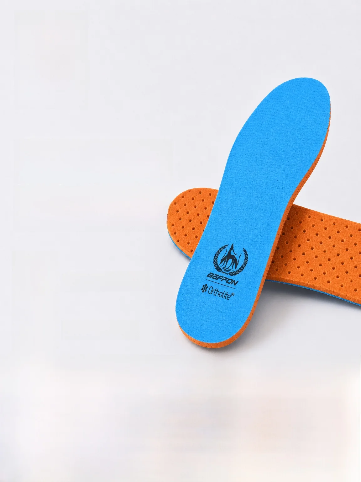 OrthoLite Shock Absorption Shoe Insoles Breathable Multi-Pore Dry Comfortable Anti-Odor High Elastic Sports Shoe Insoles