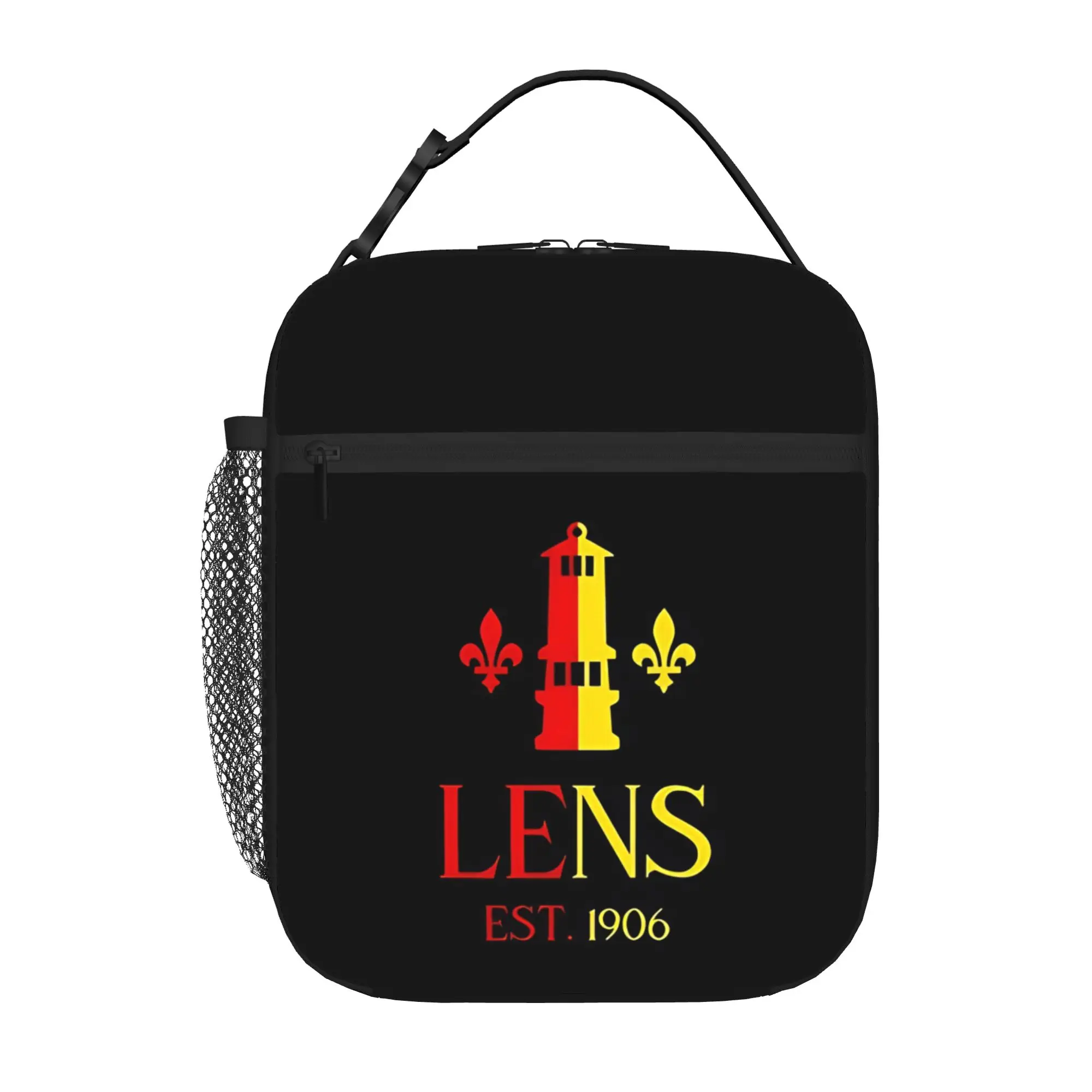 1 Piece Portable Lunch Container grunge  Zipper Closure Durable Pocket RC Lens For Lunch Box Bag