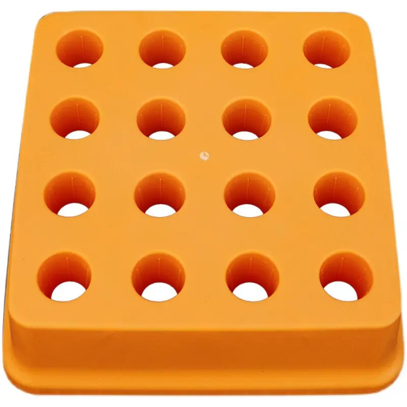 New CNC machining center 16 hole BT40 tool holder storage box hard plastic case tool holder organizer 1pc