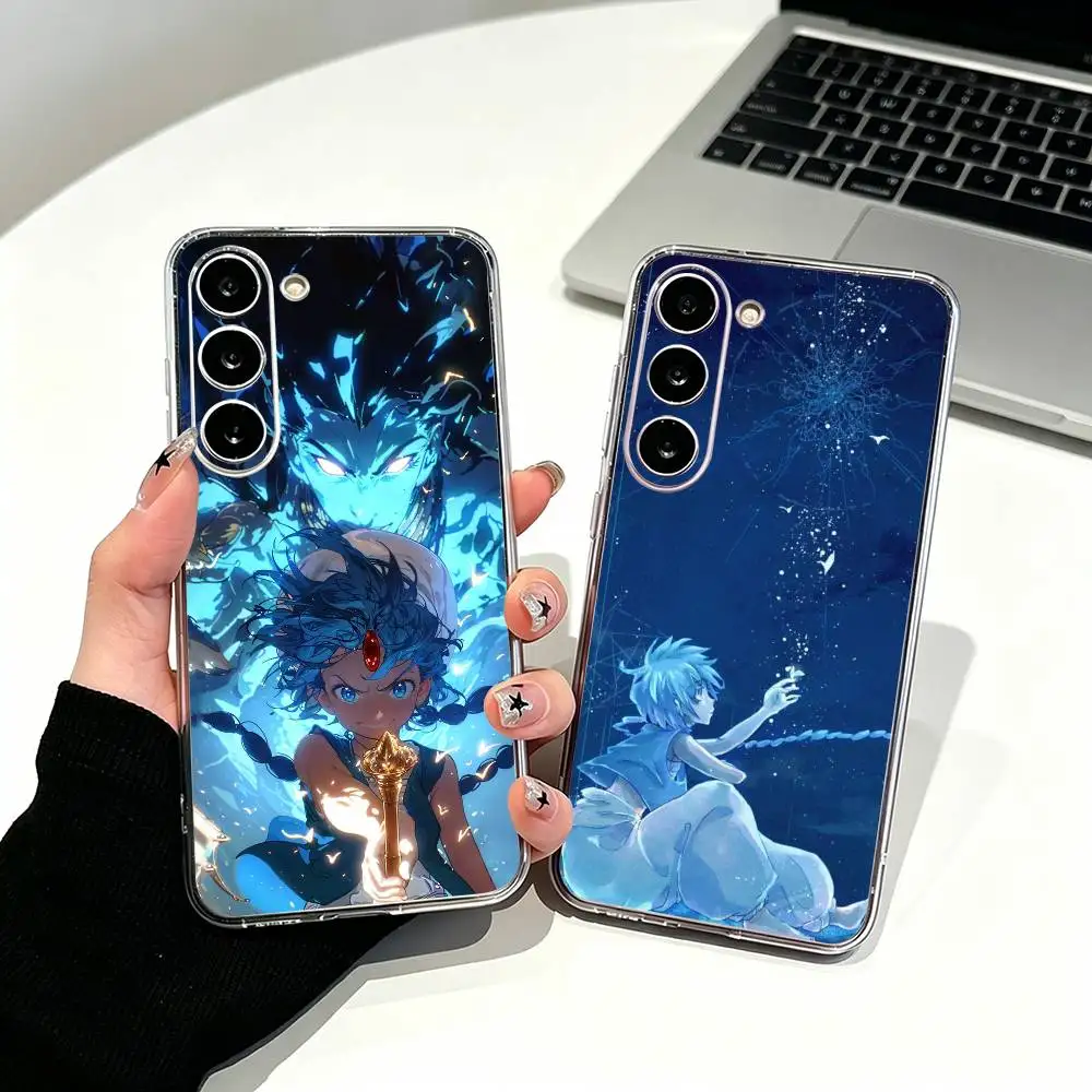 Magi The Labyrinth of M-Magic Clear Soft Silicone Phone Case for Samsung Galaxy A71, A70, A52, A51, A40, A30