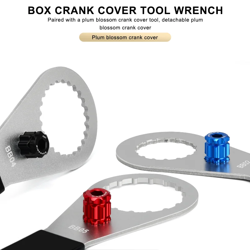 Fahrrad Tretlager Schlüssel Aluminium legierung Fahrrad BB Installation Removal Tool 39/41/44/46/49mm Für Shimano BBR9000