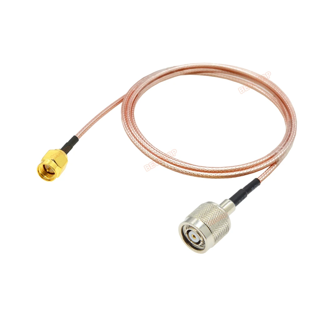 BEVOTOP TNC to SMA Cable RP-TNC Male to SMA Male/ Female Connector RG316 Pigtail 50Ohm RF Coaxial Cable Extension Jumper Cord