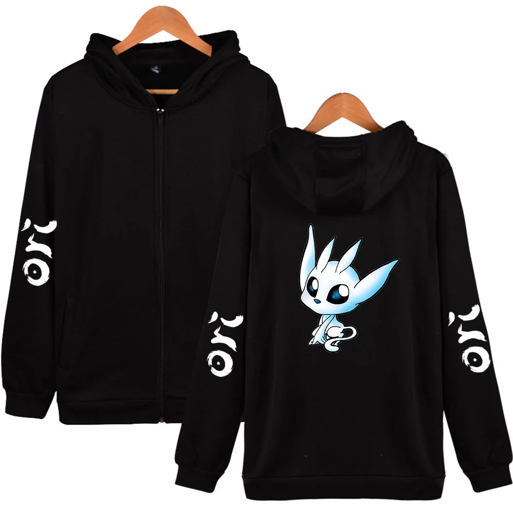 Men/women Hot Sale Printed Ori and The Will of The Wisps Zipper Hoodies Sweatshirt Casual Hoody Pullover Zip-up Fashion Oversize