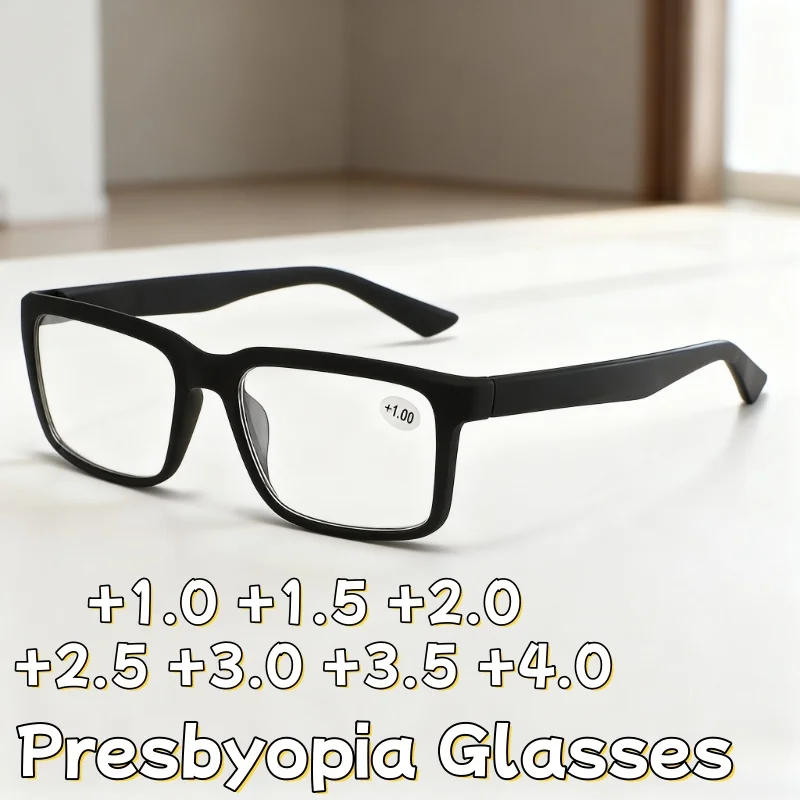 

Ultra-lightweight Comfortable Anti-blue Light Reading Glasses Fashionable Retro High-definition Presbyopia Glasses +1.0 To +4.0