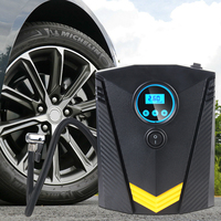 DC 12 Volt Tire Inflator Car Air Compressor Pump 150 PSI Digital Portable Tire Accessories for Auto Car Motorcycles Bicycles