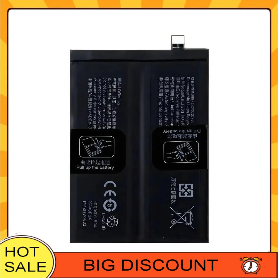 

For Oneplus Nord CE2 Mobile Phone Battery BLP903 Stable