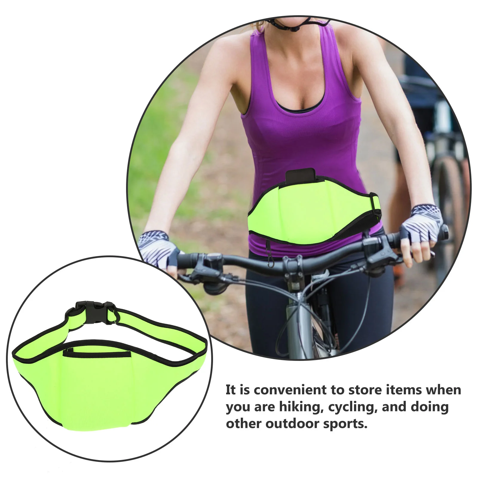 Aerobics Microphone Package Running Waist Bag Microphones Carrier Cellphone Holder Pocket Portable Belt