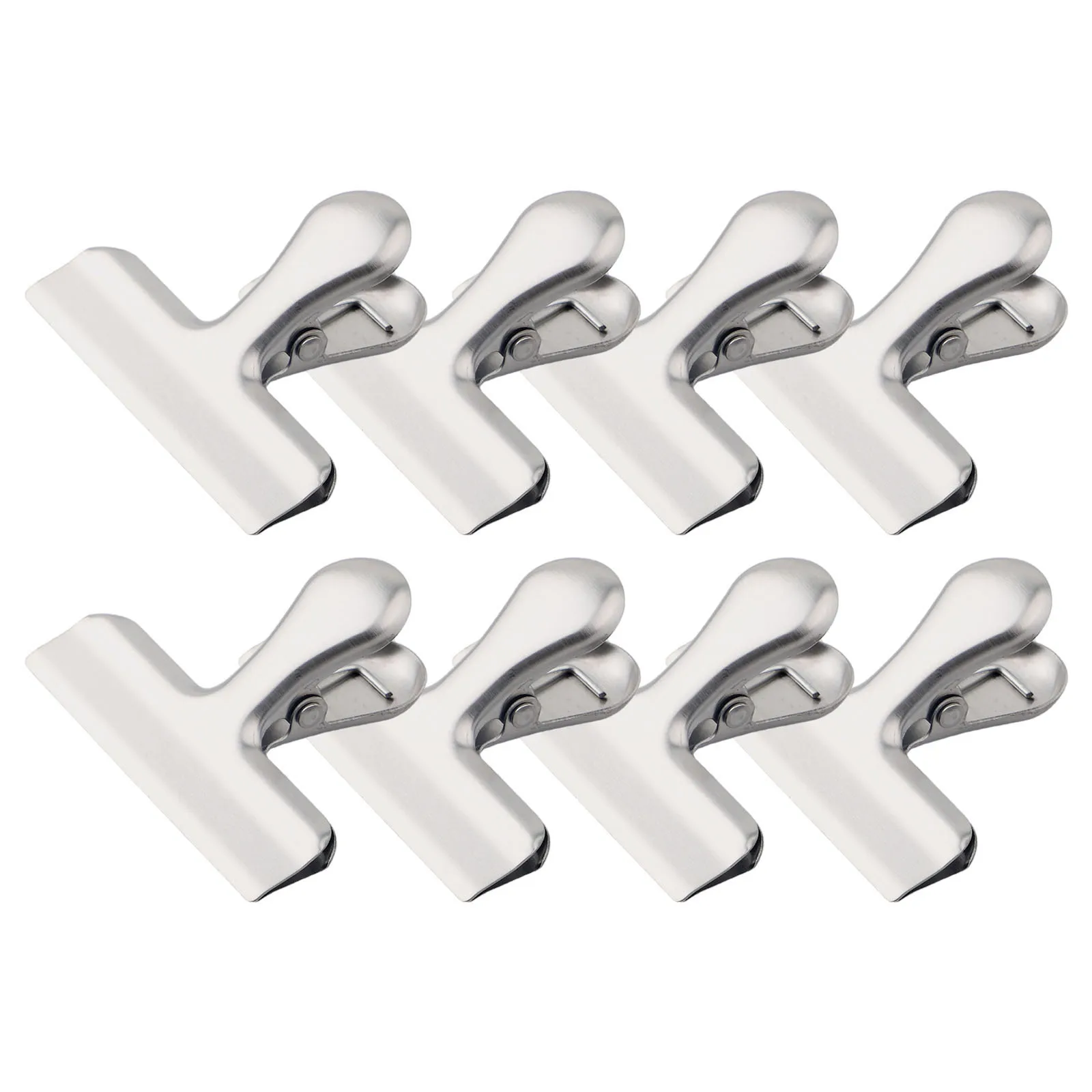 

Зажимы для хранения продуктов, металлические зажимы для сумок с чипсами, компактное хранение, офисная организация, удобный зажим, компактные зажимы для мешков с едой