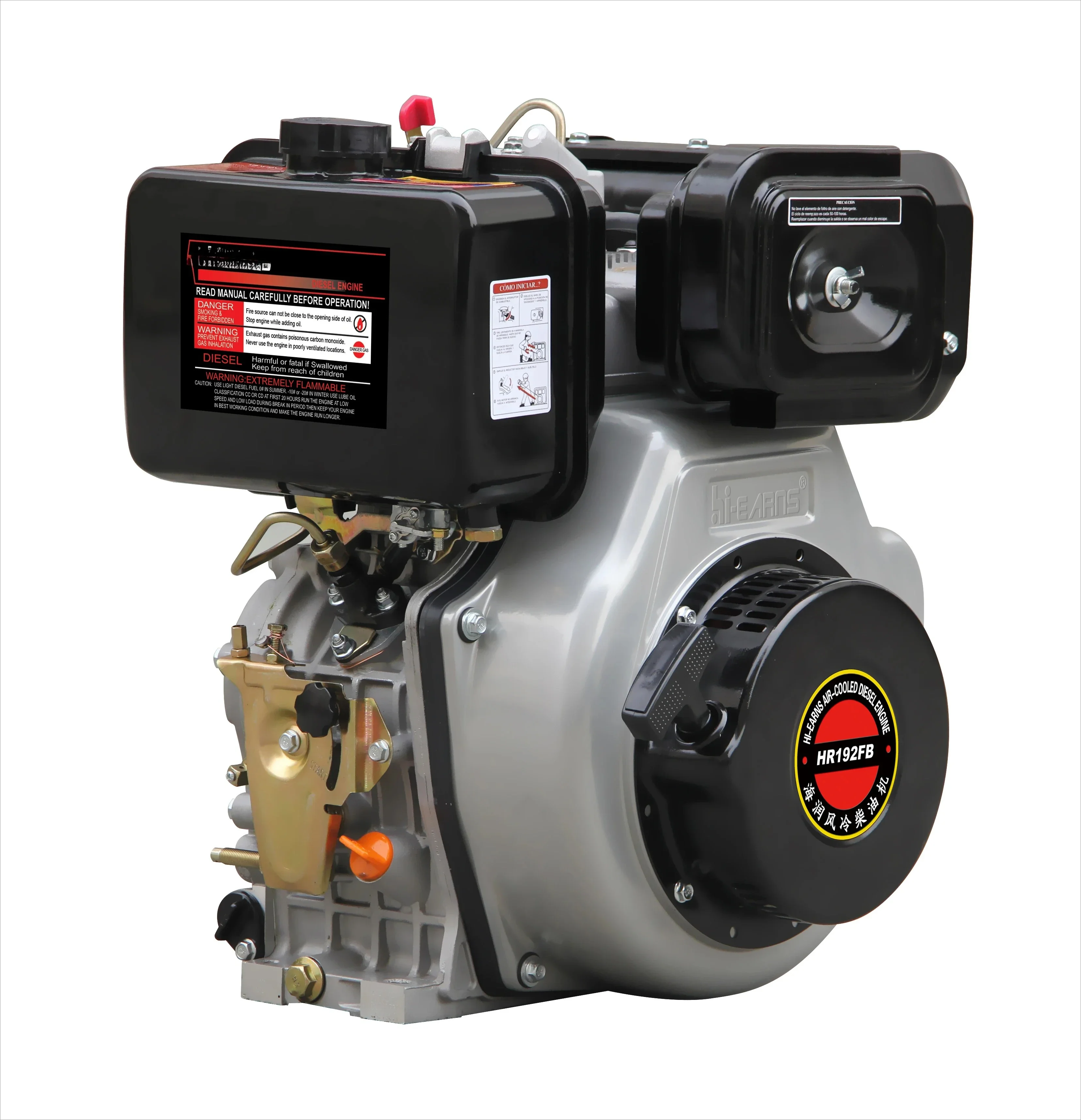 

Hi-earns Brand 192f Model 13hp Shipboard Air Cooled Diesel Engine For Sale Hot Product