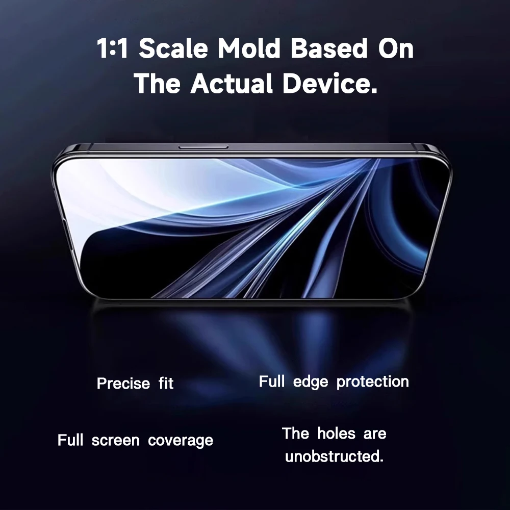 1-5 Stück staubfreier Sichtschutz-Displayschutz für Xiaomi Poco F8 Pro X8 Pro Max Fingerabdruck-Entsperrung Anti-Spy-Glas für Poco F8 Ultra – Detail 6