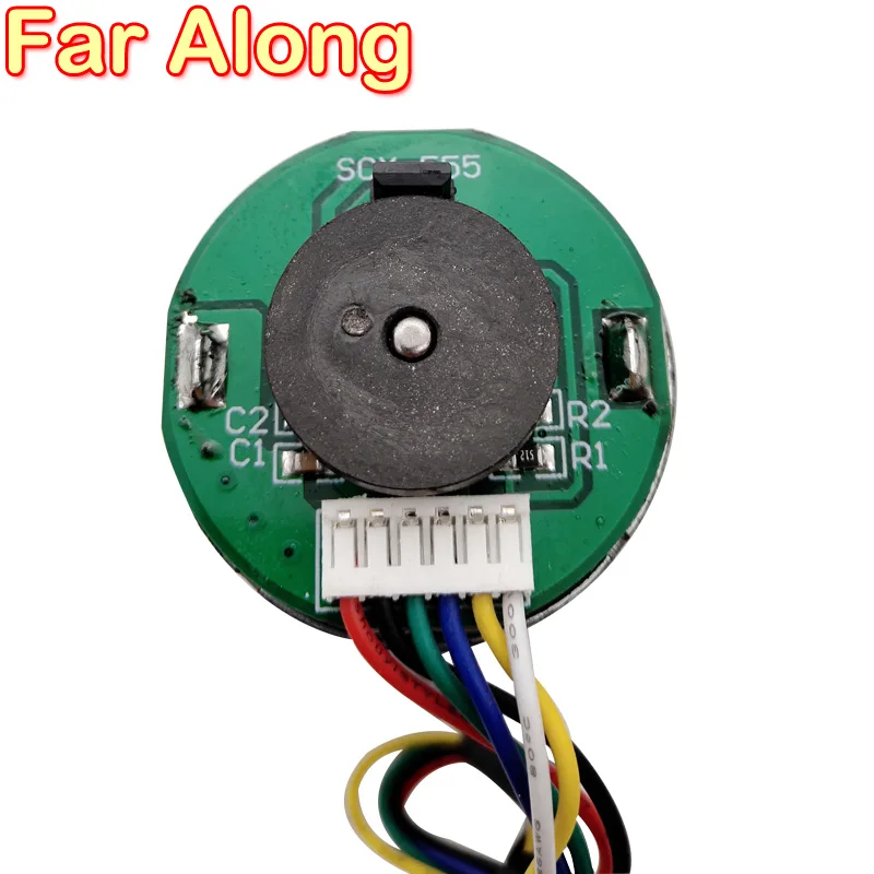 12V 24V DC Worm Reduction Motor With Hall Encoder Dual Output Shaft Adjustable Speed Reversible Signal Output And Self-Locking