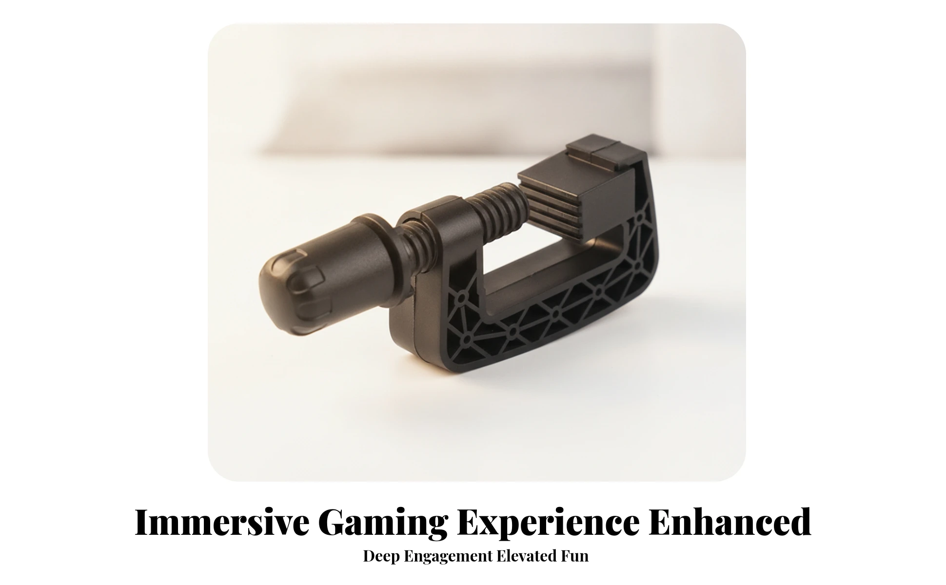 Steering Wheel Desk Clamp Hand Knob Racing Wheel Mount Clamp Threaded Screw PETG Plastic Steering Wheel Desk Clamp Hand Knob Racing Wheel Mount Clamp Threaded Screw PETG Plastic