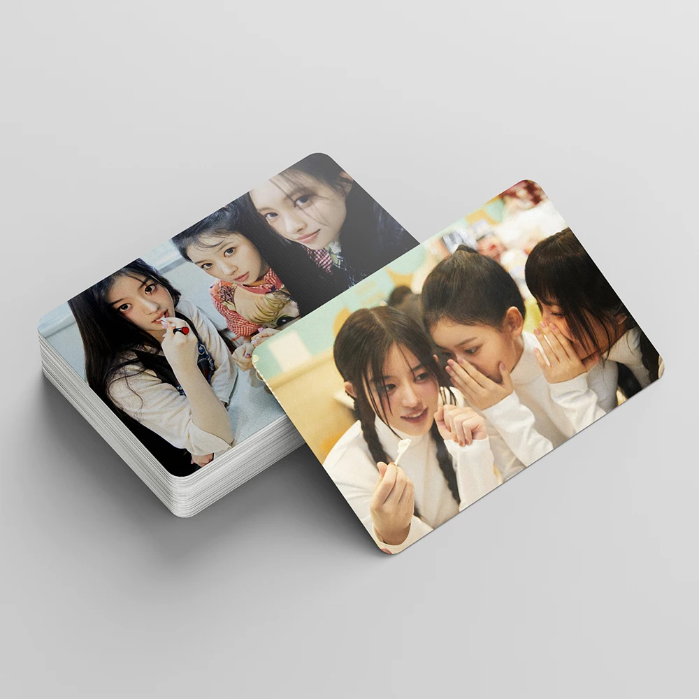 KPOP ILLIT Druo Cards Photocards, Album Girls Group, GerCollection Gift, Postcards, Photo Card, Fan Gifts, 55Pcs per Set