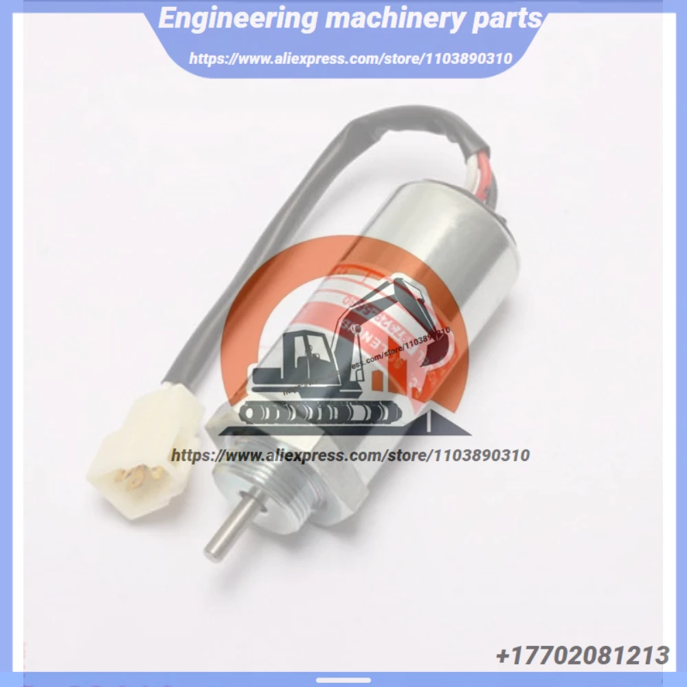 accessoires-de-pelle-6897329-5680-pour-kobelco-75-8-sany-75-sumitomo-80-interrupteur-d'electrovanne-d'arret-4le2-12v-24v