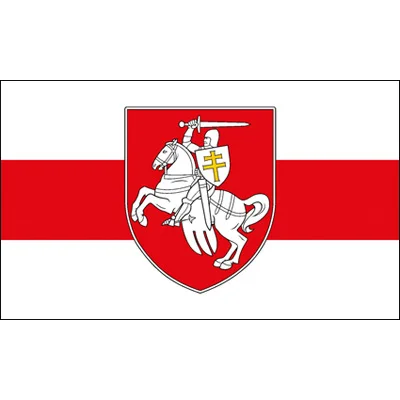 90x150CM Belarus White Knight Pagonya Flag