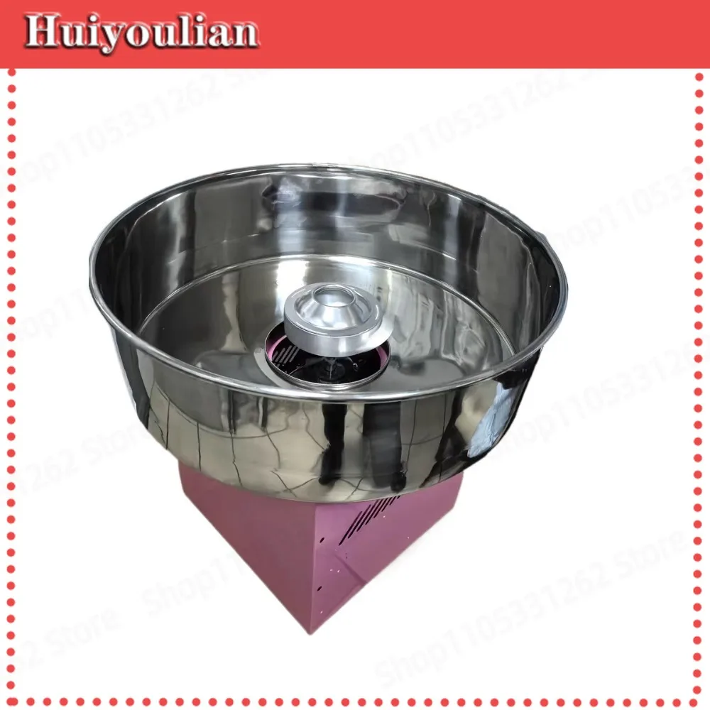 Commercial Cotton Candy Machine For Stall Fancy Automatic Electric Gas Cotton Candy Maker Household Use
