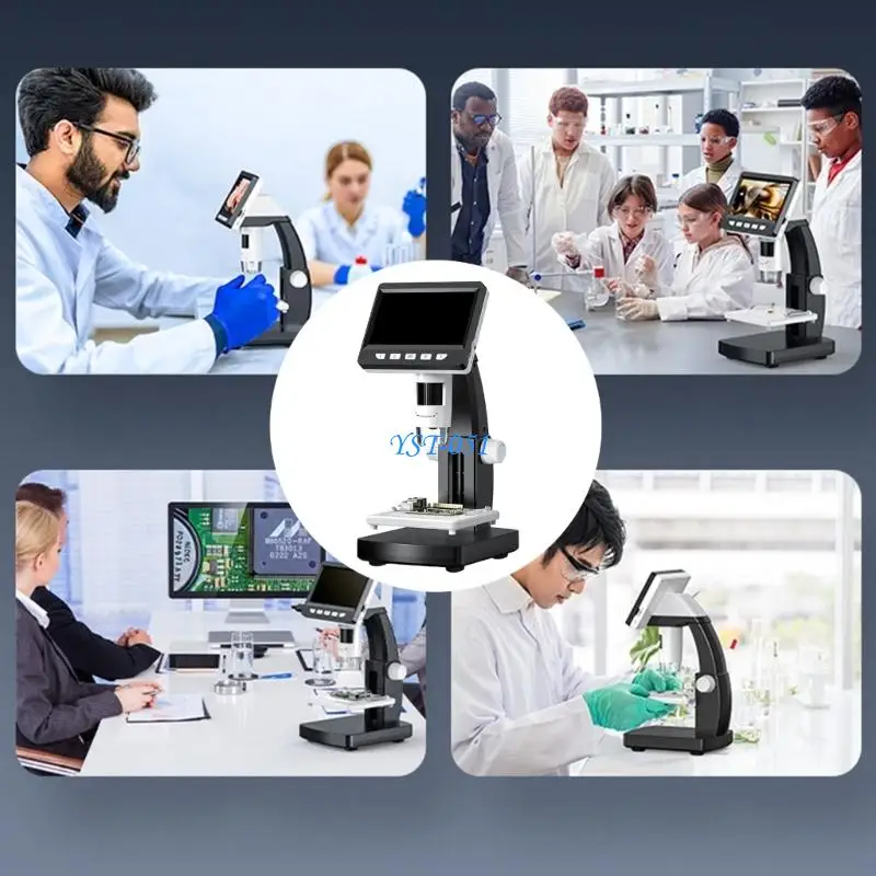 E15A Accruacy 178 Degree View Angles Microscope with Recording Function for Research