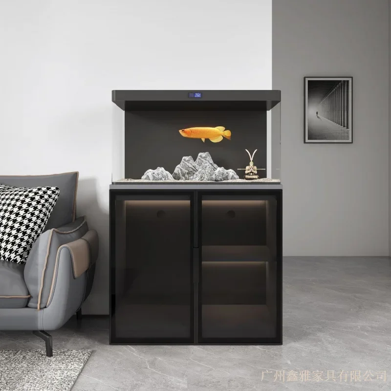Class fish tank cabinet Household fish tank load-bearing cabinet Living room simple storage cabinet Small and medium fish tank c