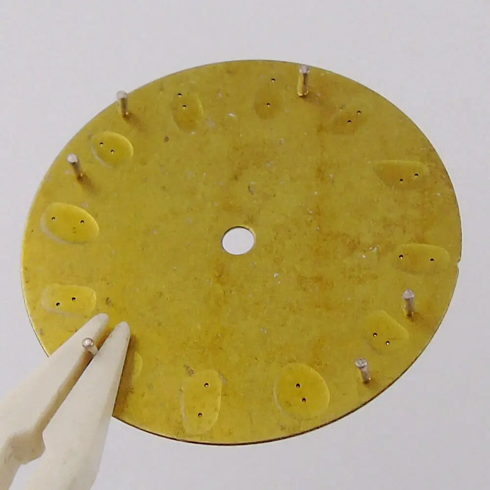 28.5mm Orange Yellow Black Shell  Watch Dial For Japan NH36A NH35A 2824 Movement