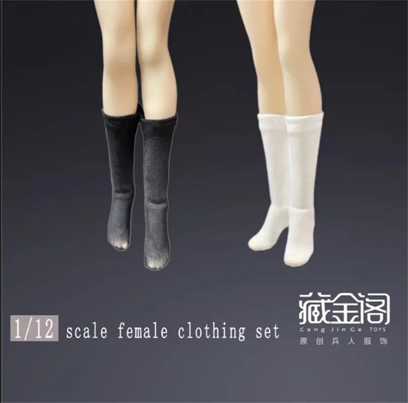 

1/12 Soldier Male Female Elastic stockings High Stockings Model Accessories Fit 6'' Action Figure Body In Stock