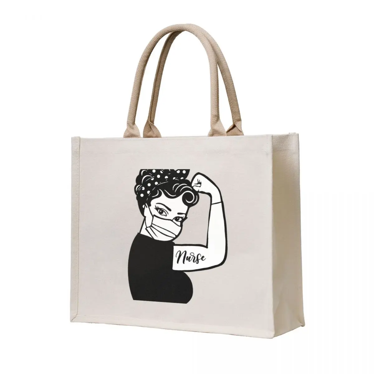 

RN Nurse life Front line warrior worker nurse nurses nursing mask essential employee rn Tote Bag tote bag men tote bag