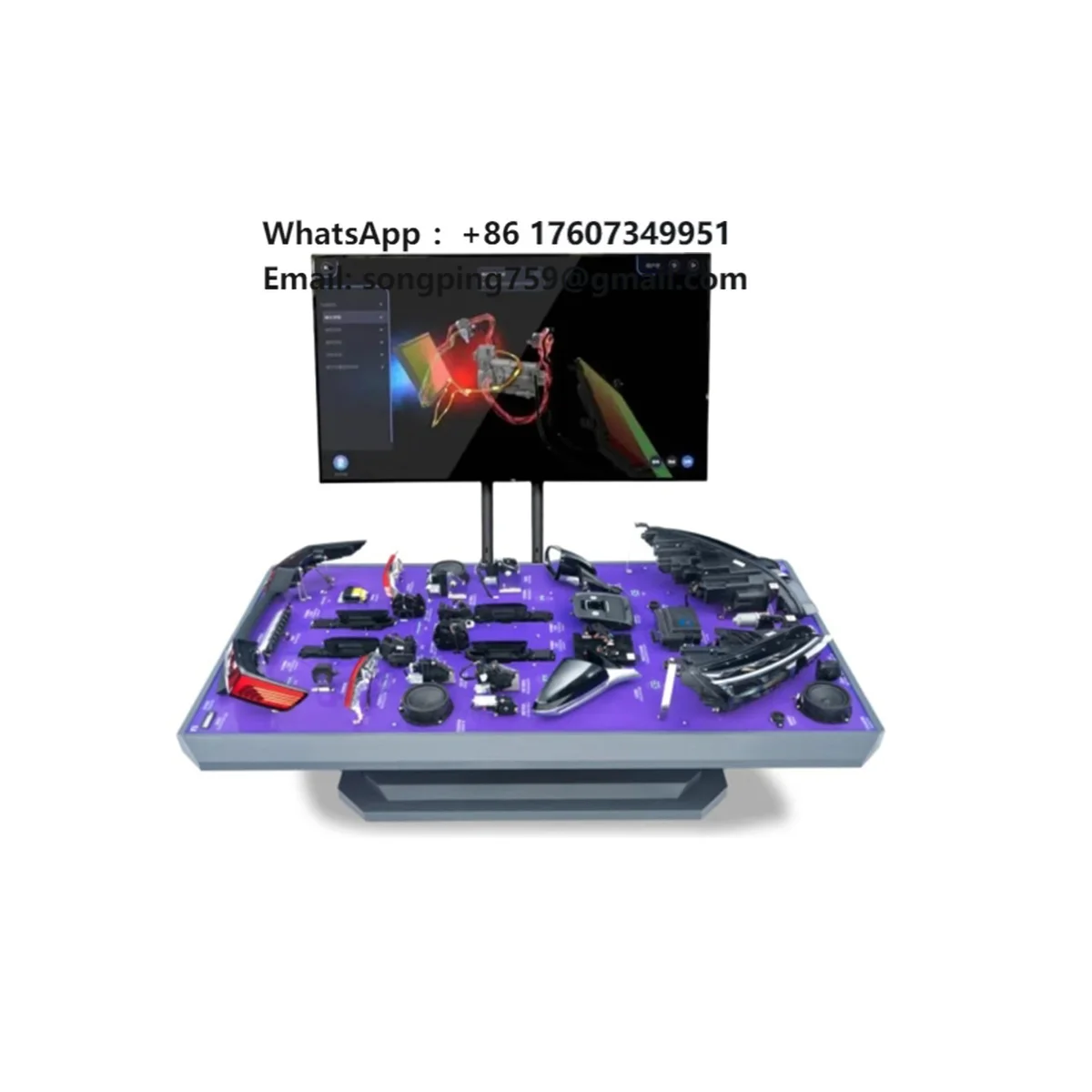 New Energy Vehicle Electrical Training Platform New Energy Vehicle Training Equipment Simulated Autonomous Vehicle