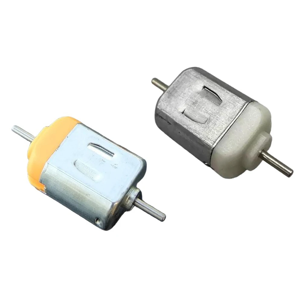 5PCS 130 DC Dual-output Shaft Motor DIY Model Motor Small High-speed Motor DC1.5-6V Technology Toy Making Motor