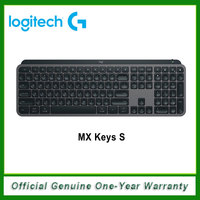 NEW Logitech MX Keys S Wireless Bluetooth Keyboard Office Multi-device Connection Backlit Bolt Ultra-thin and Portable