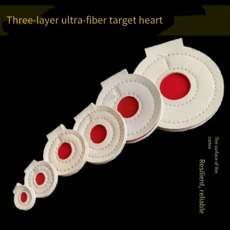 Thickened Bullseye Shooting Target Portable Training Accessory For Outdoor Slingshot Archery Daily Practice Sports Competition