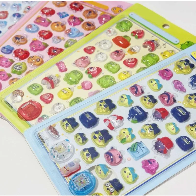 

Новинка 2023 года, акриловая трехмерная тисненая наклейка Toma Songzi, декоративная студенческая наклейка, прозрачная наклейка с мультяшным кристаллом