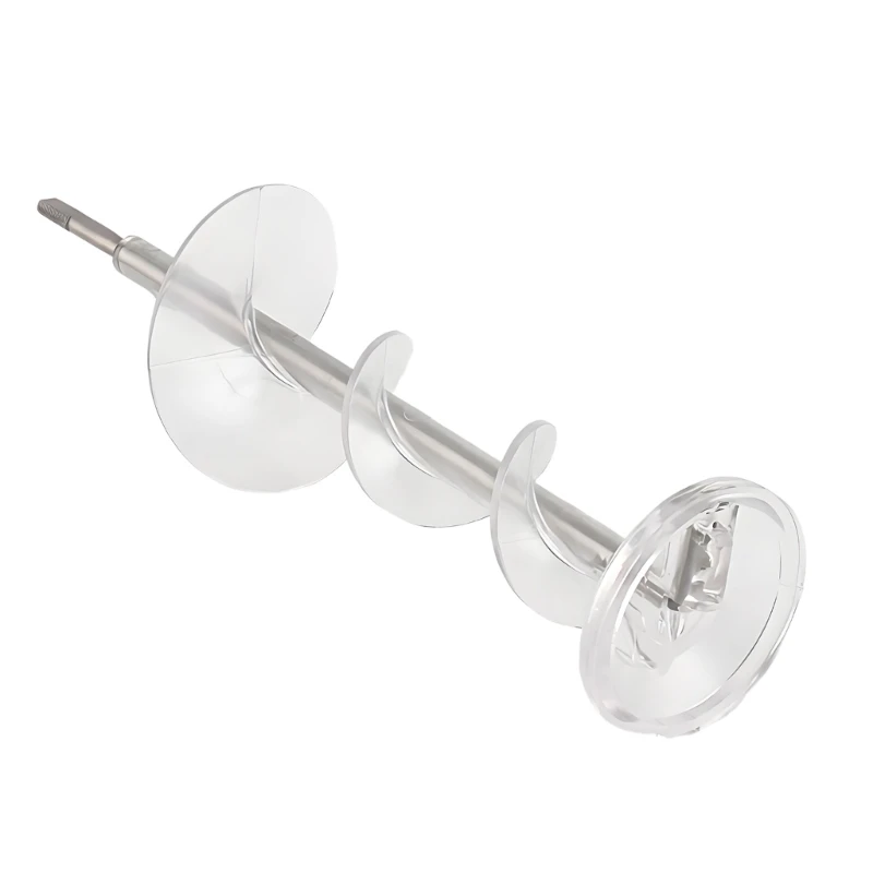 Refrigerator Repair Part WR17X11705, Auger Replacement with Metal Shaft and Plastic Blade Construction for Routine Household