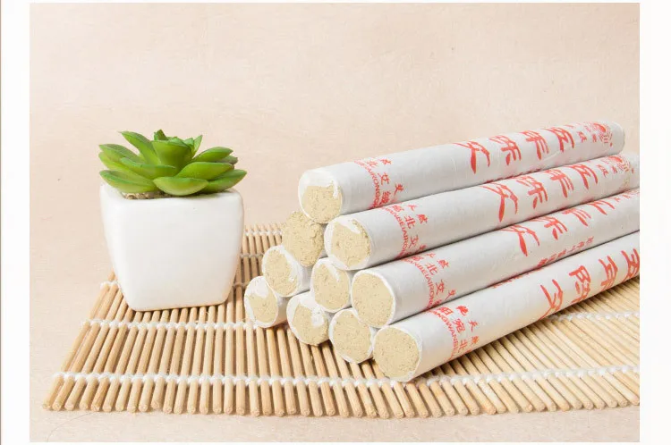 

10 упаковок = 1 коробка мокса 18 мм * 200 мм Колонка Ai для пяти лет семейства Chen moxa Ai Sunburn полынь Массаж Высокое качество портативный