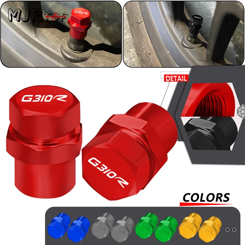 

2023 Tire Air Valve Cap For G310R G310GS G310RR Motorcycle CNC Wheel Dustproof Airtight Protective Cover g310r g310gs g310rr